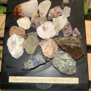Assorted Natural Gemstones and crystals Collection